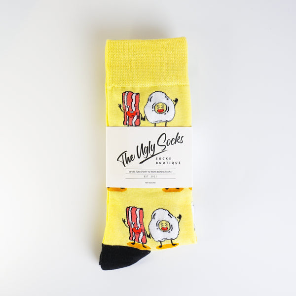 Bacon & Egg Socks