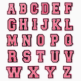 Pink Alphabet Charm