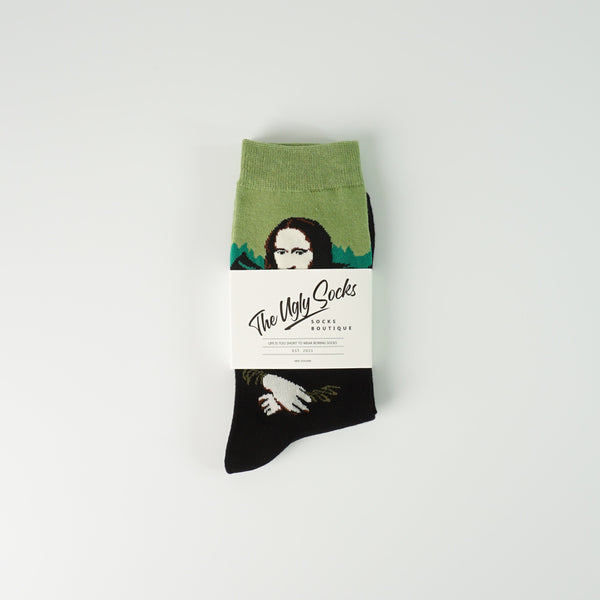 Mona Lisa Printed Socks