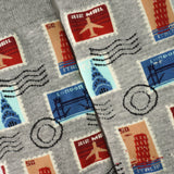 Stamp Print Socks