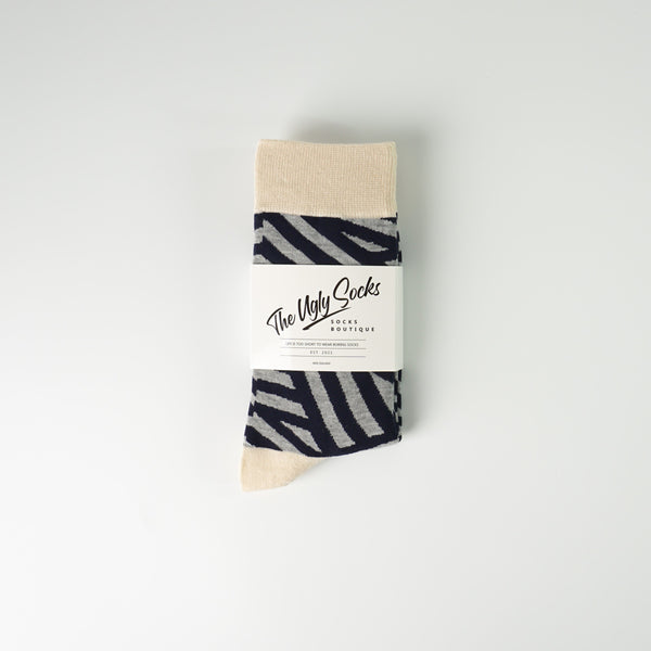 Zebra Pattern Socks