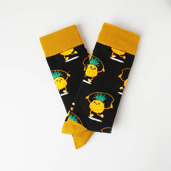 Gymnastic Pineapple Socks