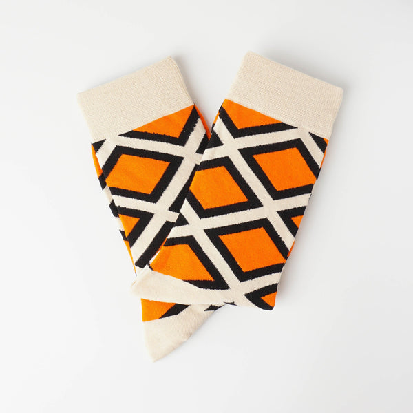 Orange Power Socks
