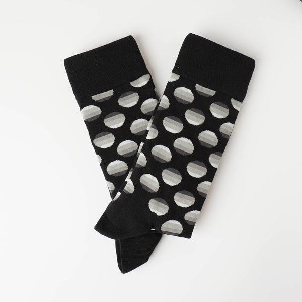 Black & White Polka Dot